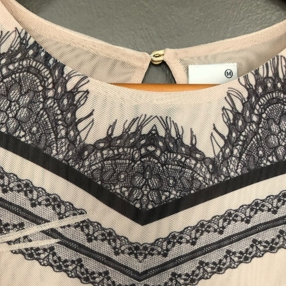 Mendocino dress, black & cream  size small.NWOT - Picture 4 of 5